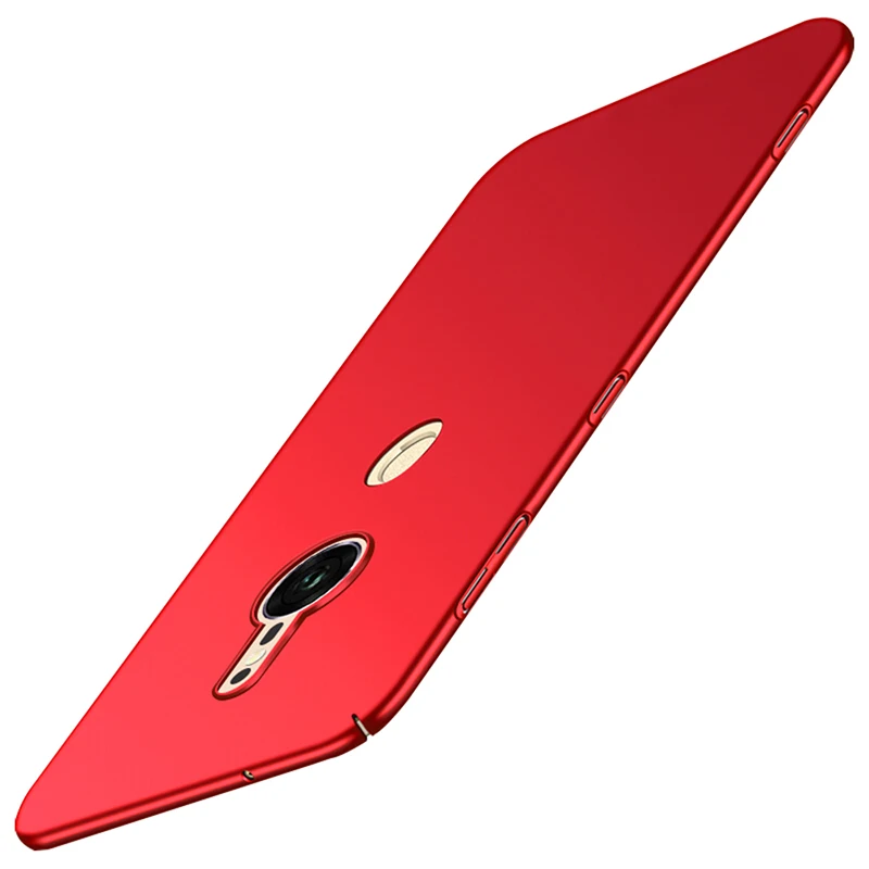Red UPaitou для sony Xperia XZ3 XZ2 XZ1 XZ двойной компактный премиум Матовый Жесткий ПК чехол тонкий пластиковый чехол для sony XZ3 XZ2 XZ1 XZ чехол - Цвет: Red