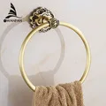 Vidric штанги для полотенец из твердой латуни 2 рельса 5 крючок для полотенец в ванную полку крючок для склада вешалка для полотенец Настенные Полки для полотенец