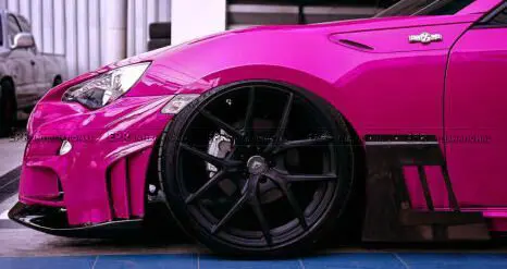 Автомобильный Стайлинг для Toyota FT86 BRZ FRS переднее крыло из углеродного волокна