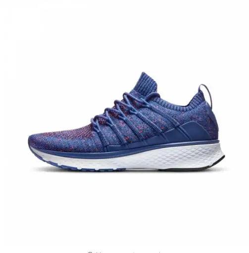 Men Blue 44 Xiaomi Mijia спортивная обувь, кроссовки 2 Uni-Moulding Techinique новая система блокировки Fishbone эластичная трикотажная обувь для мужчин - Цвет: Men Blue 44