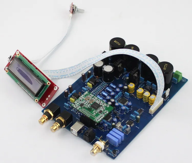 Новая ЦАП Плата декодера AK4497/Плата усилителя DIY за исключением usb карты XMOS U8|amplifier