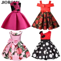 new fashion sequin flower dress party birthday wedding princess toddler baby girls clothes children kids dresses