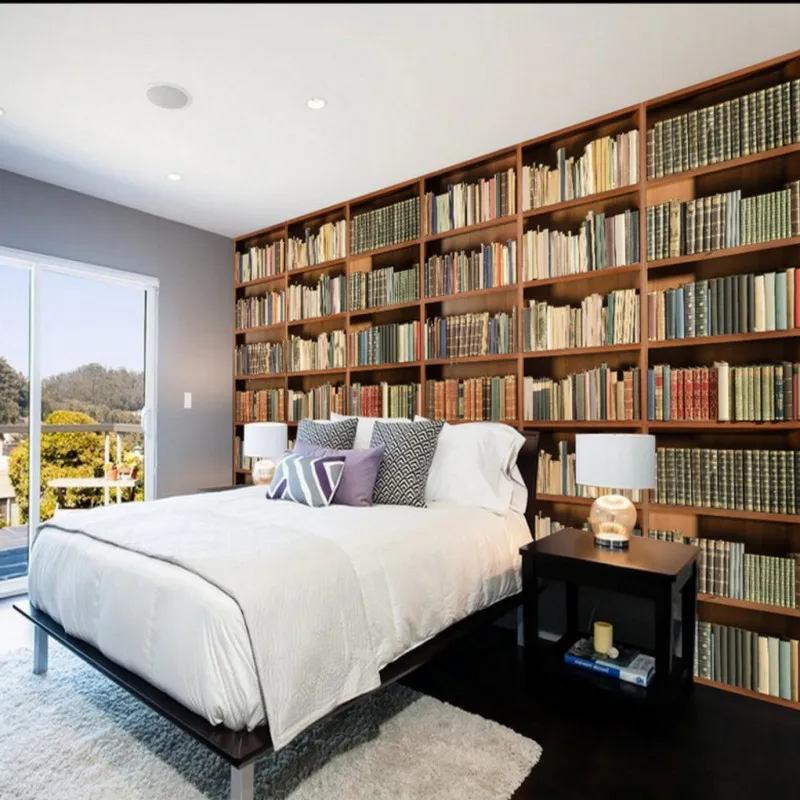 Винтажные художественные обои Colomac Relics фотообои для книжной полки Обучающие с