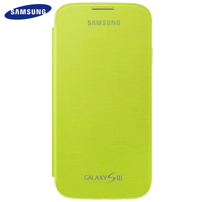 Чехол-книжка для Samsung S3 100% оригинальный Galaxy SIII S 3 i9300 противоударный с защитой от