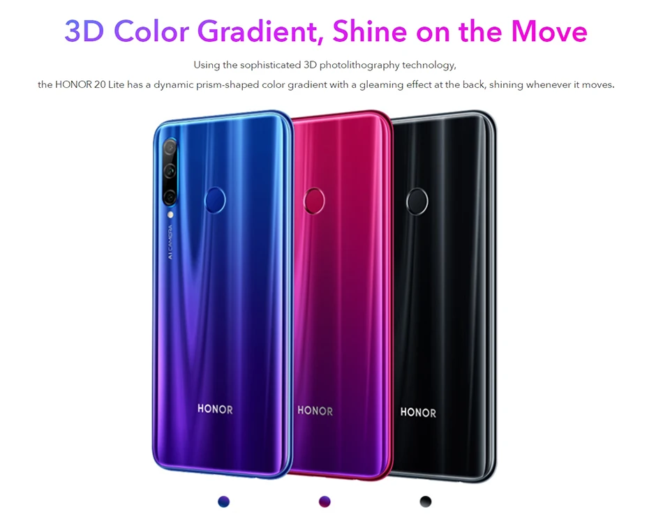 Глобальная версия Honor 20 Lite, 4 Гб, 128 ГБ, фронтальная, 32 МП, Kirin 710, четыре ядра, Android 9,0, мобильный телефон с функцией распознавания лица, 24 МП, камера заднего вида