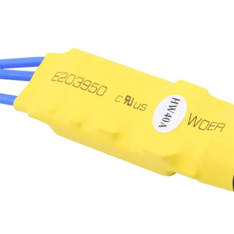 2018 Lan Yu 40A ESC для бесщеточного контроллера скорости двигателя Pro RC вертолет Levert