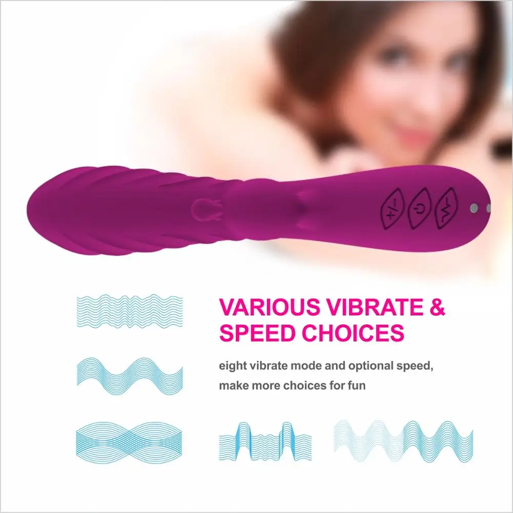 G Spot вибратор водонепроницаемый силиконовый кролик женский клитор стимуляция
