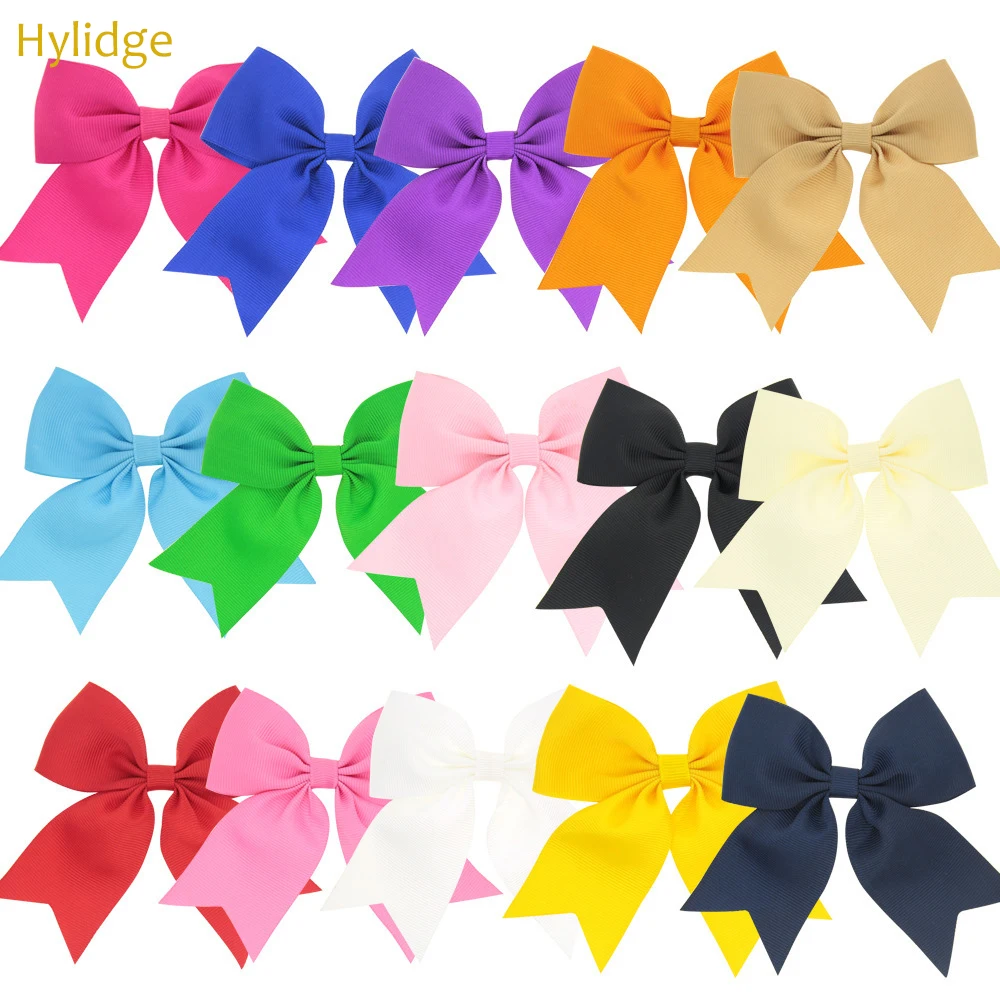 Hylidge 15PCS Mixed Color Girl Bows for Hair Clips Baby Girls Bow Hairpin Swallowtail Handmade Headwear Kid Accessories - купить по