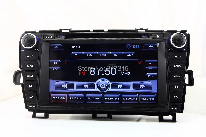 Android 5 1 автомобильный DVD плеер GPS навигация для Toyota Prius 2009 2010 2011 2012 2013 Вт/Радио ТВ BT USB