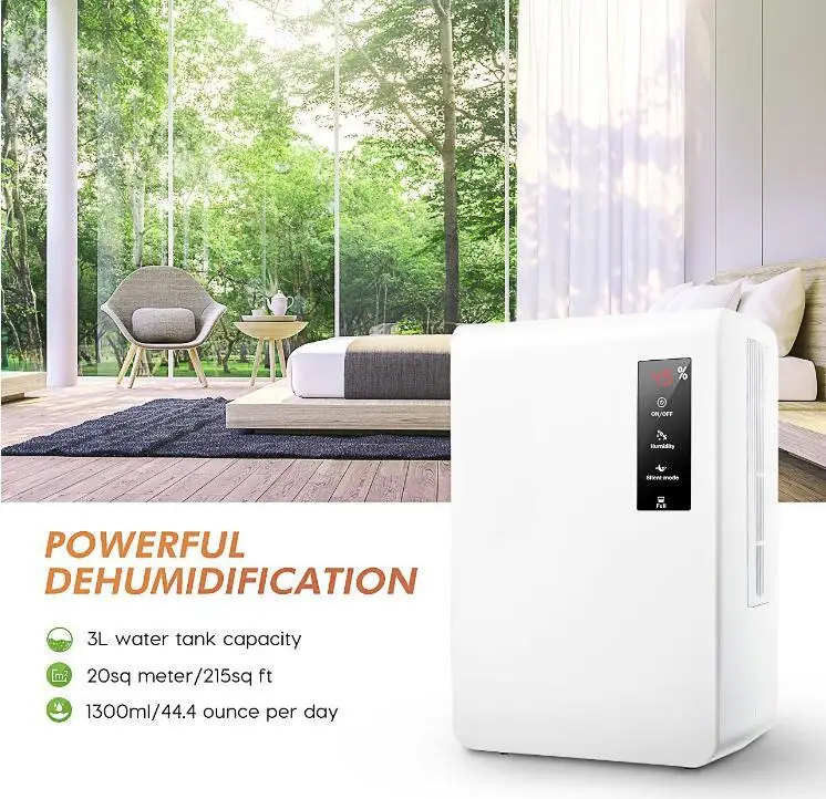 High-End Electric Intelligent Dehumidifiers Continuous Purify Air Dryer Machine Moisture Absorb Home Household Appliances Q018 | Бытовая