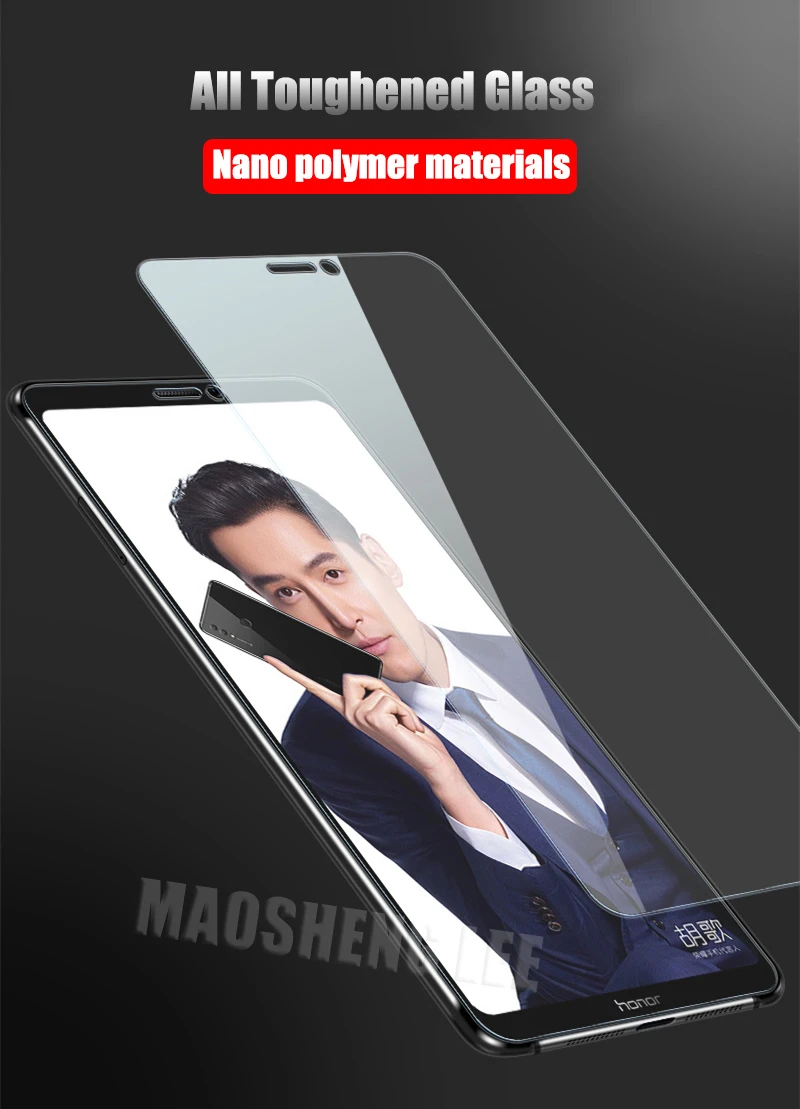 2 шт./лот, закаленное стекло для huawei honor Note 10 8X Max, Защитное стекло для экрана с защитой от Blu-ray, закаленное стекло для honor 8x max