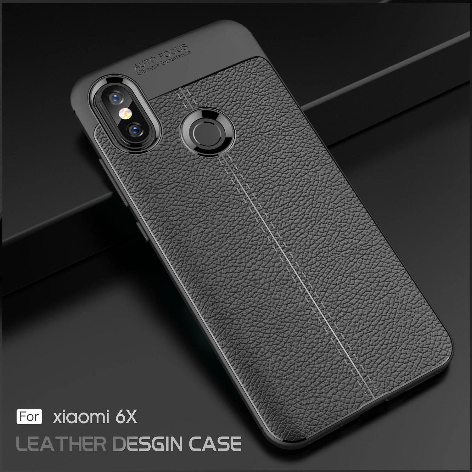 Роскошный силиконовый чехол для XiaoMi 6X 5X A1 5S RedMi S2 3S 4A 5A 5 Plus Note 4X из зернистой кожи