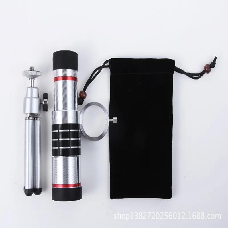 18X телеобъектив универсальный зажим на Лупа для мобильного телефона оптический