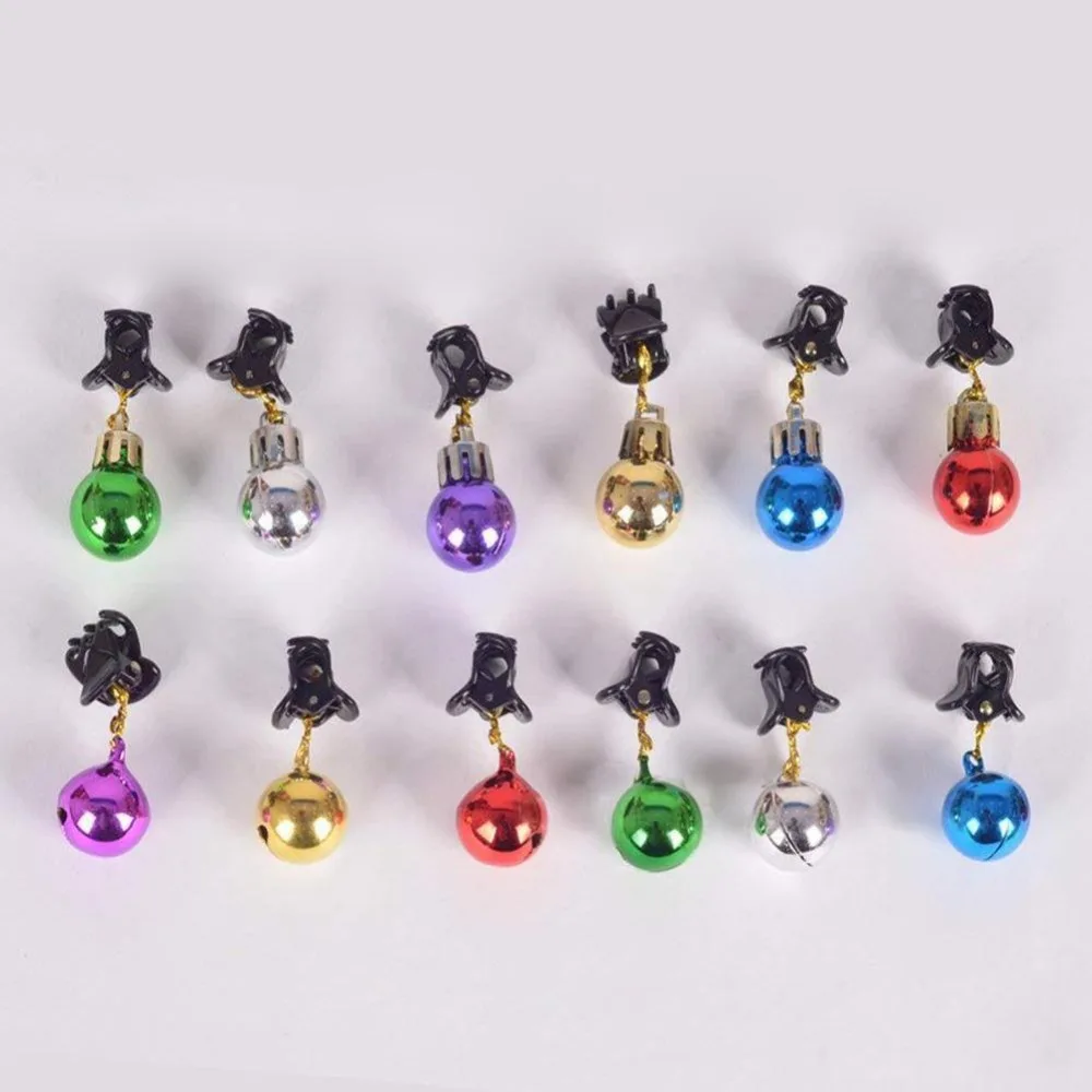 12 шт Рождество Борода мини-светильник в виде усов украшения Милая лампочка