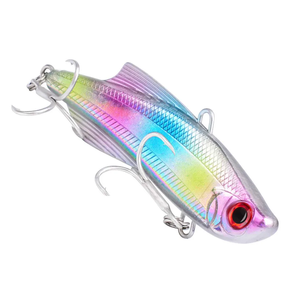6PCS fishing Fish Minnow Crankbaits hook VIB lure baits 7.3cm/20.5g | Спорт и развлечения