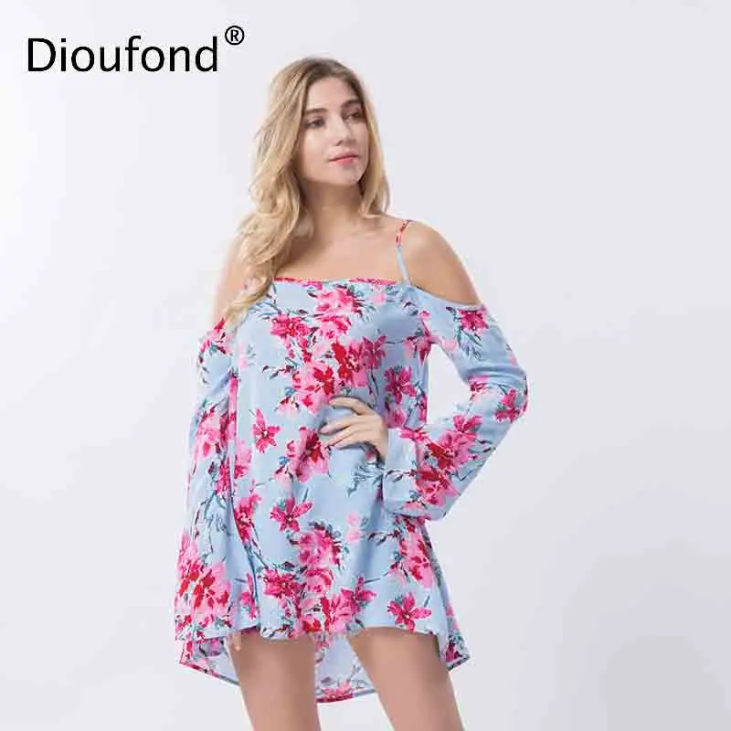 Женская длинная рубашка с открытыми плечами и цветочным принтом|female shirts|ladies