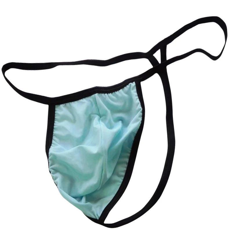 Сексуальное гей мужское нижнее белье Jockstrap мужские стринги из ледяного шелка