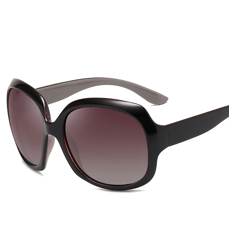 Круглые Модные солнцезащитные очки оверсайз женские брендовые дизайнерские