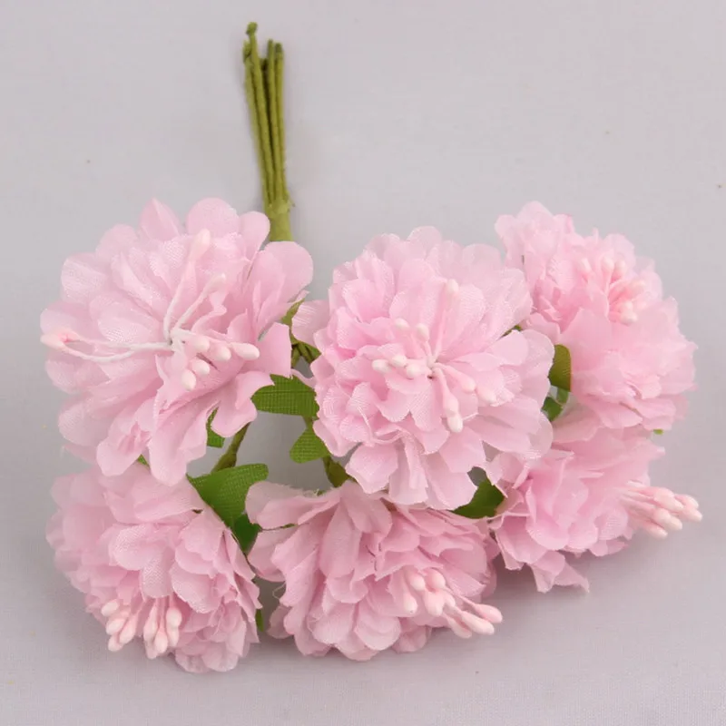 72 шт. 4 см шелковая ткань ручной работы искусственные цветы для скрапбукинга|flowers