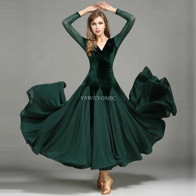 2019 платья для танцев бальных комнат женских профессиональных стандартных