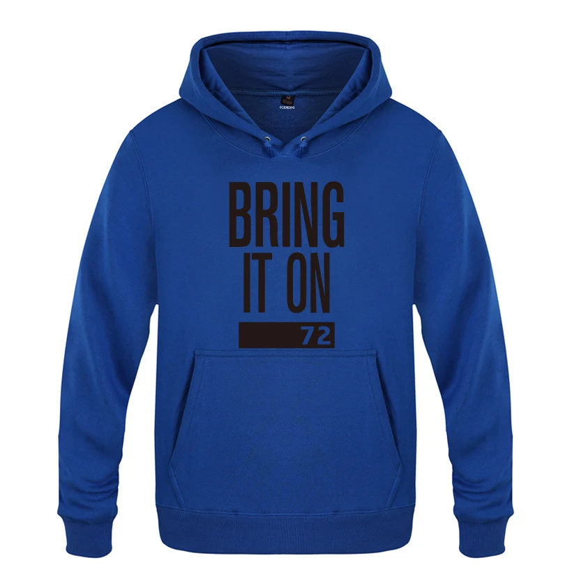 Bring It на Athletic Graphic толстовки Для мужчин 2018 Мужчин Пуловер Флисовые кофты с