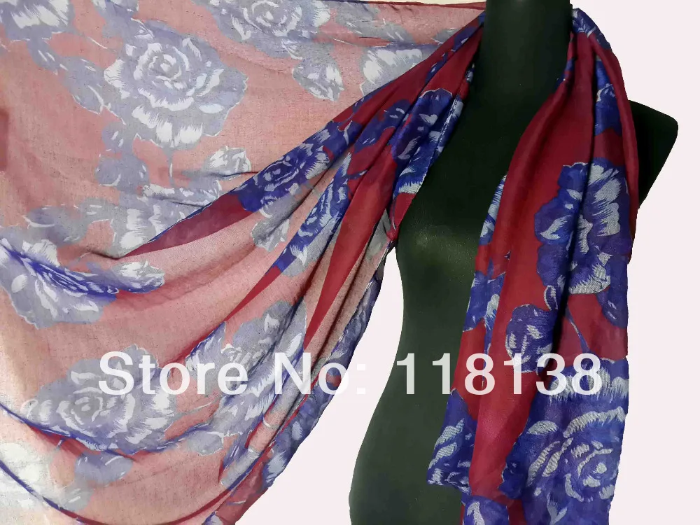 Ручная роспись цветочный принт искусственная пляжная оболочка женские