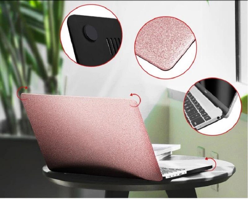 Роскошный чехол для ноутбука Macbook Pro 13 15 Retina блестящий сверкающий A1502 A1398 Mac book