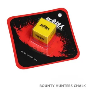 Цельные охотники за головами жирные бильярдные аксессуары из мела