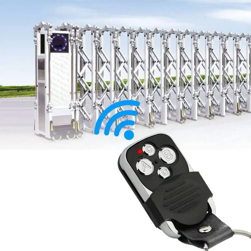 433mhz Universal Cloning Remote Control Key Fob Electric Gate Garage Door 4 keys Controller With Protection | Электроника