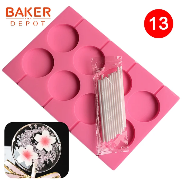 CDY-052 BAKER DEPOT, силиконовая форма для выпечки торта, торта, выпечки, Круглый Желе, пудинг, форма для мыла, форма для льда, инструмент для украшения торта, диск, форма для хлеба, печенья - Цвет: CDY-052