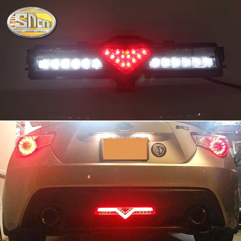 Для Toyota 86 GT 2013 ~/ Subaru BRZ ~ / Scion FR-S Светодиодный отражатель заднего бампера