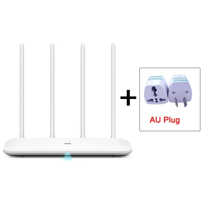 Add AU Plug Xiaomi Mi Wi-Fi маршрутизатор 4 Wi-Fi повторитель 2,4G/5 ГГц 128 МБ двухдиапазонный двухъядерный DDR3-1200 1167 Мбит/с приложение управление беспроводной маршрутизатор - Цвет: Add AU Plug