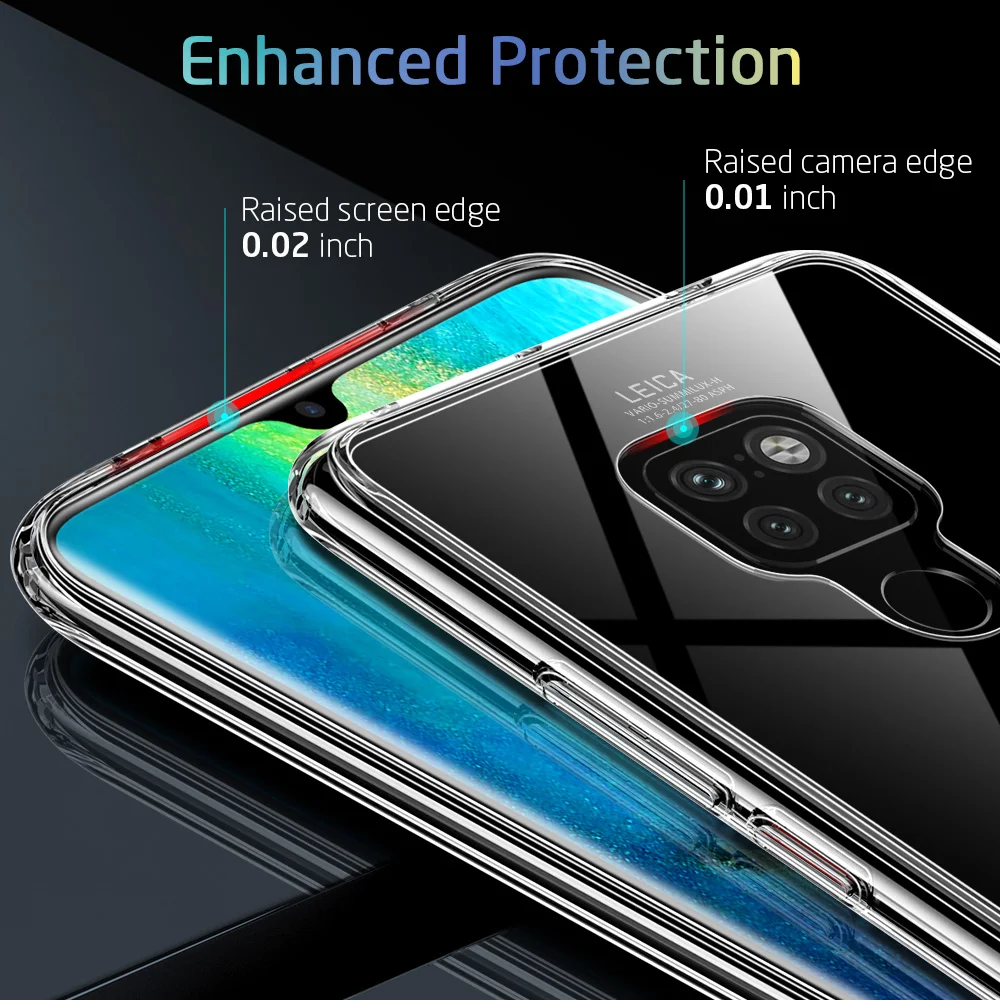 Чехол ESR из закаленного стекла для huawei mate 20, чехол с полным покрытием, ледяной кристалл, чехол для huawei mate 20 Pro, чехлы с закаленным стеклом