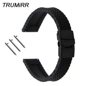 Ремешок силиконовый для Suunto 9Ambit 3, быстросъемный спортивный браслет для наручных часов, со стальной застежкой, Спартанский