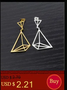 DIANSHANGKAITUOZHE Mandala Earring Lotus Clover Gold Colour Famous Brand Earring for Women Vintage Pendientes Mujer Body Jewelry