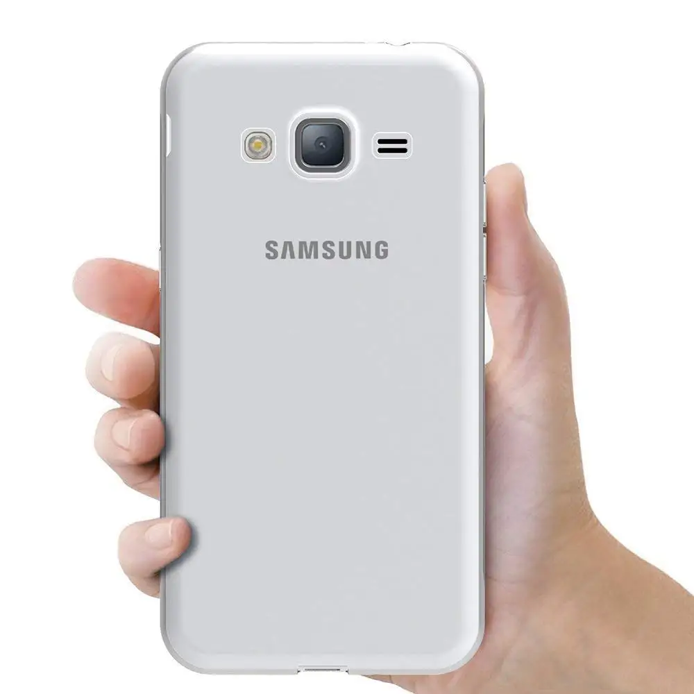 Чехол для samsung Galaxy J3 термополиуретановый Силиконовый прочный чистый мягкий чехол для samsung J3 J320FN J320F защитный чехол на заднюю панель телефона