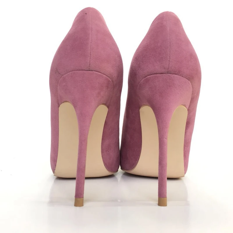 Новые весенние туфли каблук женские туфли-лодочки пикантные открытые Slip-On дикий Обувь на высоком каблуке Женская обувь из натуральной замши женские туфли-лодочки
