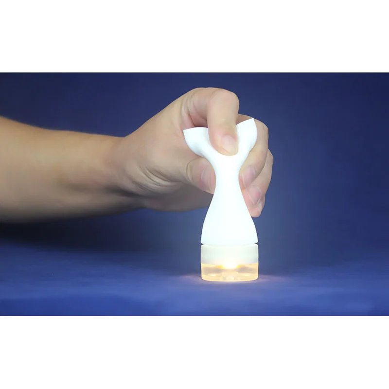 Белая USB лампа с силикагелем светодиодный ночник мягкая сенсорная декоративная WC