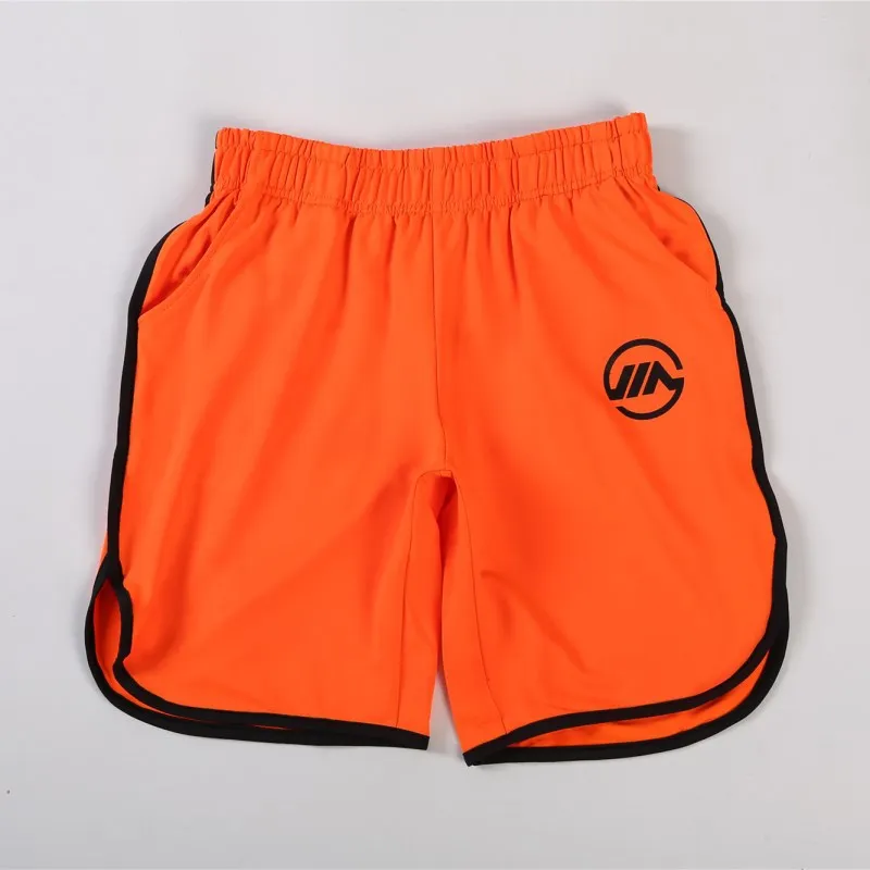 New Men Fitness Bodybuilding Shorts Man Summer Gyms Workout Male Breathable Mesh Quick Dry Sportswear Jogger Beach Short Pants