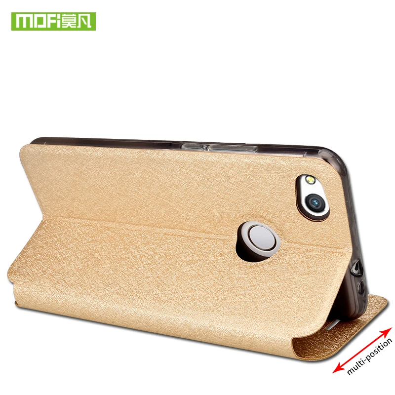 Xiaomi Redmi 4X чехол 5 0 силиконовый TPU флип кожа жесткий черный Ccoque оригинал Mofi redmi Pro