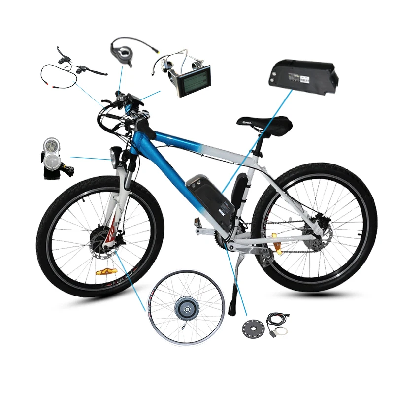 Комплект для переоборудования электрического велосипеда набор Ebike 48v500w без