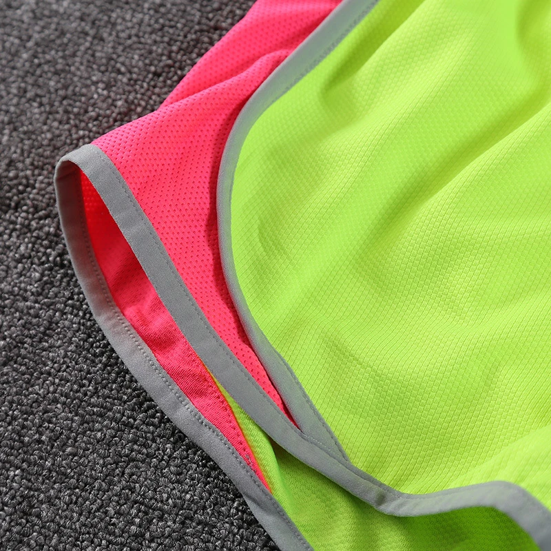 Шорты женские флуоресцентные повседневные Модные Дышащие Короткие штаны для