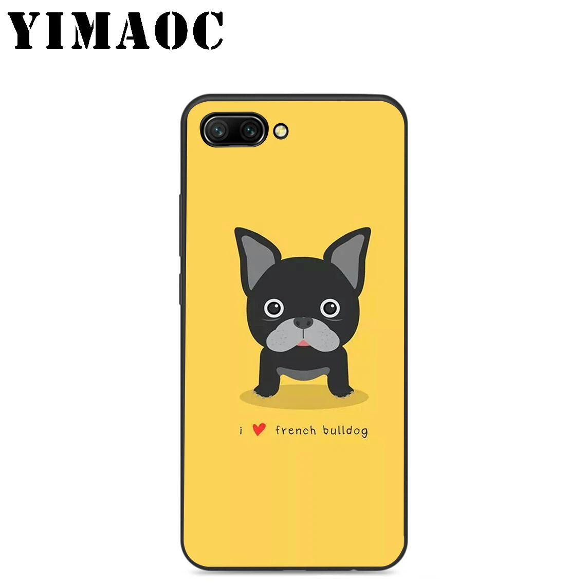 YIMAOC bulldog Карманный Мягкий силиконовый чехол для huawei Honor mate 10 P20 P10 P9 P8 P Smart Y6 6A 7A 7X 7C