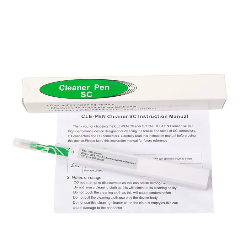 10Gtek Fiber Optic Cleaner Pen for 2.5mm Ferrule and GBIC Transceivers | Мобильные телефоны и аксессуары