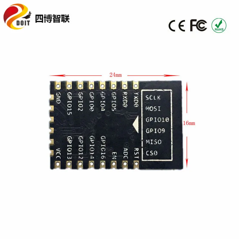 2015 новая версия 1 шт ESP-12F (ESP-12N обновления) ESP8266 удаленный последовательный порт WIFI