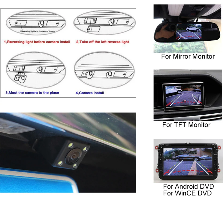 GreenYi интеллектуальная траектория автомобиля резервная камера для Mitsubishi Pajero L200 Mitsubishi V3 V6 V8 V93 Zinge Freeca Montero DION