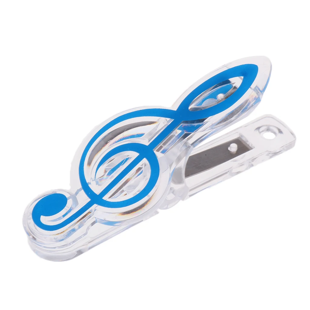 Нож для нот-музыки и 5 зажимов музыкальных нот |