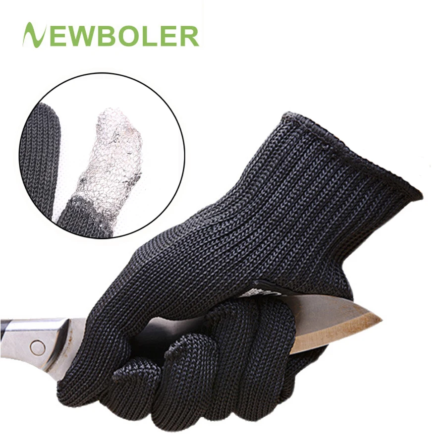 NEWBOLER анти Обрезанные наружные охотничьи перчатки защитные для работы с ножом