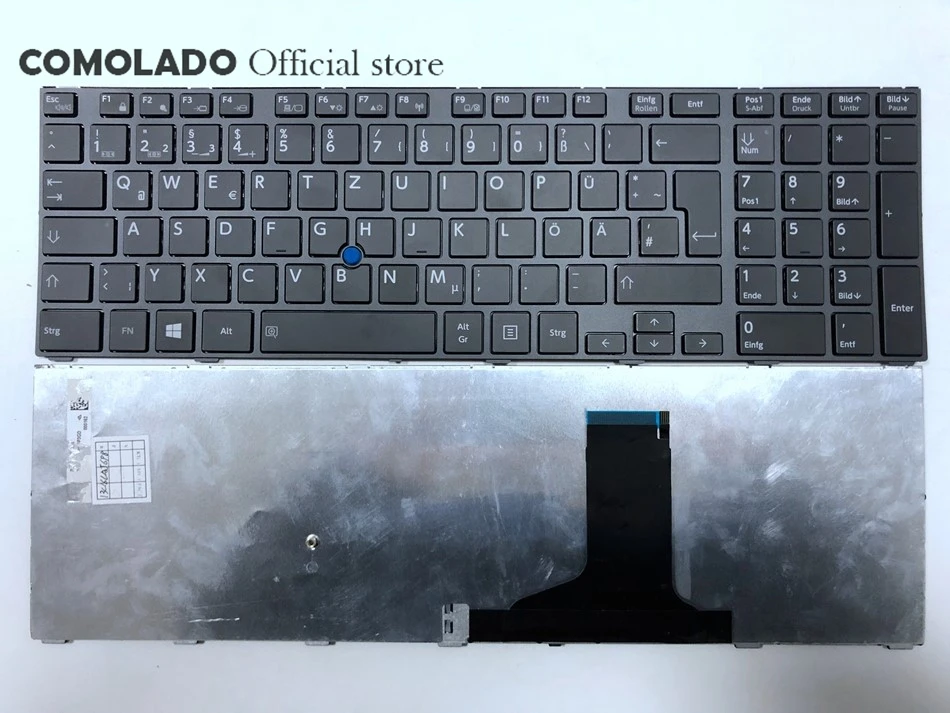 GR немецкая клавиатура для Toshiba Tecra A50 a W50 Раскладка|Клавиатуры замены| |