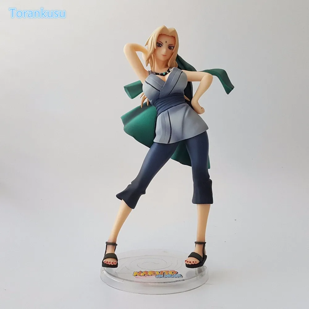 Наруто фигурку ниндзя Tsunade ПВХ фигурка игрушка 20 см аниме Ураганные Хроники
